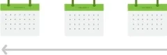 Calendario izquierda